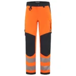 Stretch Werkbroek Redefined High Viz Fluo Oranje/Ink