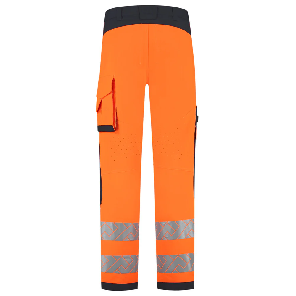 Stretch Werkbroek Redefined High Viz Fluo Oranje/Ink