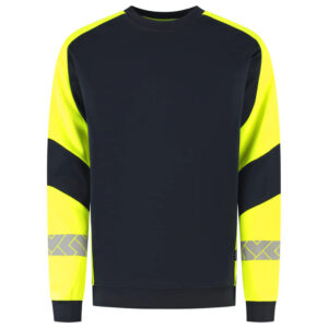 Sweater Reflective Redefined Ink/Fluo-Geel