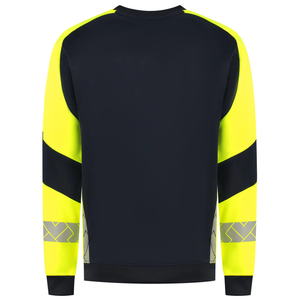 Sweater Reflective Redefined Ink/Fluo-Geel