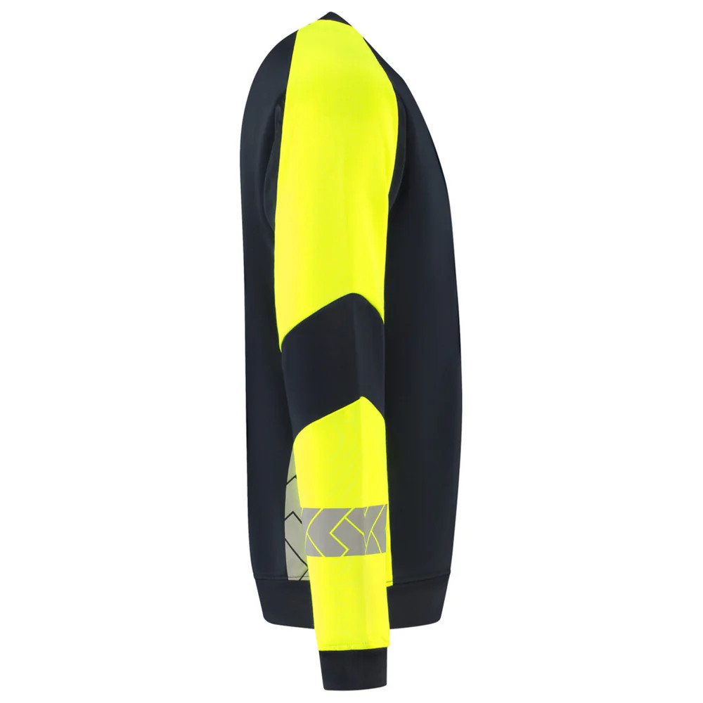 Sweater Reflective Redefined Ink/Fluo-Geel