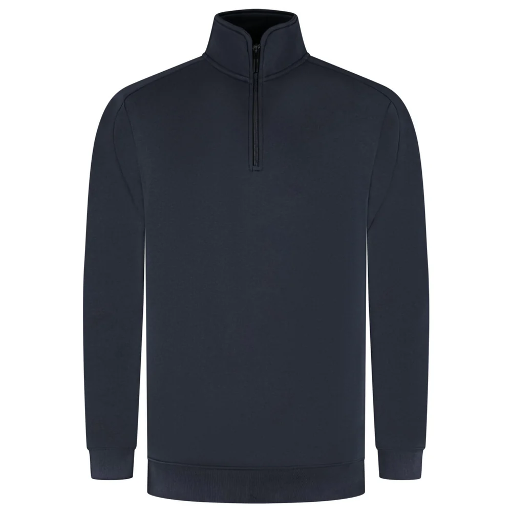 Sweater met Halve Rits Redefined Antraciet