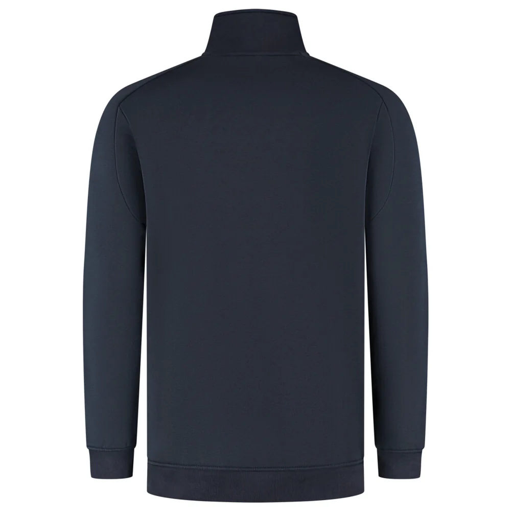 Sweater met Halve Rits Redefined Antraciet