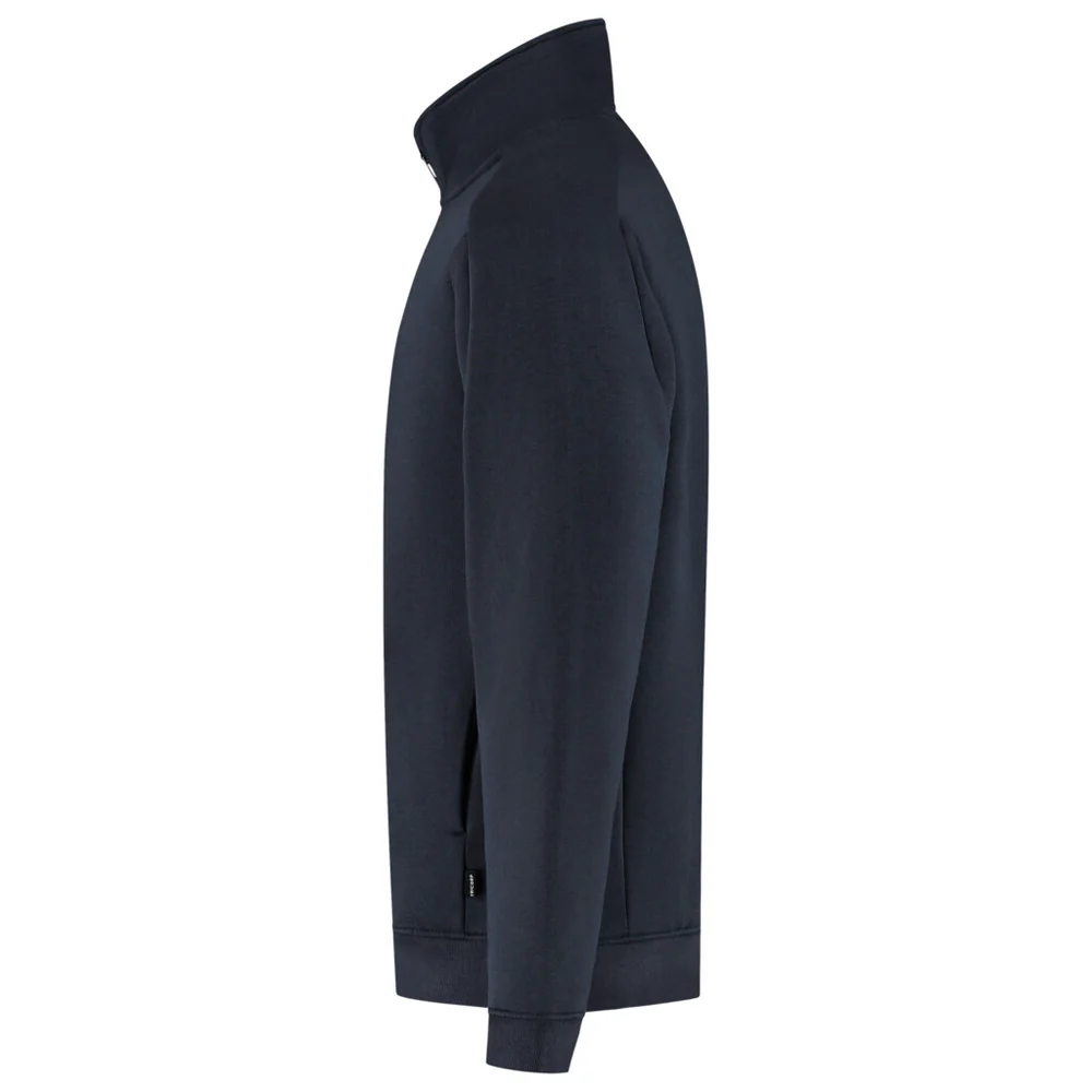 Sweater met Halve Rits Redefined Antraciet