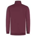 Sweater met Halve Rits Redefined Bordeaux