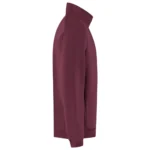Sweater met Halve Rits Redefined Bordeaux