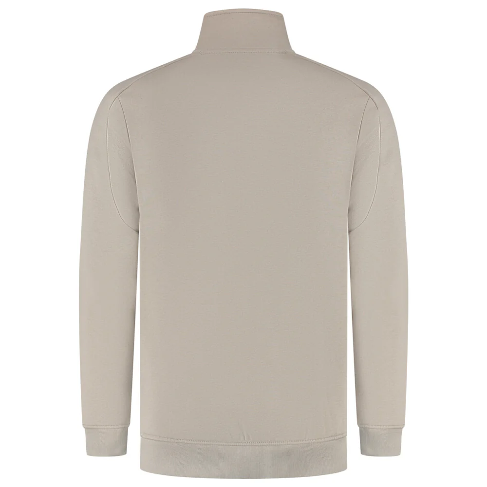 Sweater met Halve Rits Redefined Sand