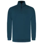 Sweater met Halve Rits Redefined Teal