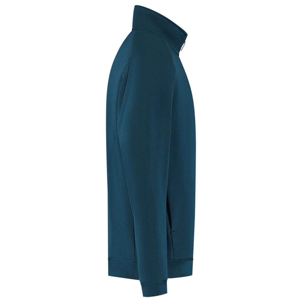 Sweater met Halve Rits Redefined Teal