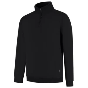 Sweater met Halve Rits Redefined Zwart