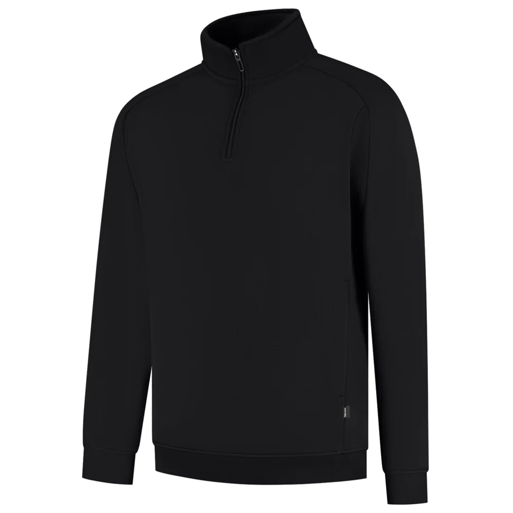 Sweater met Halve Rits Redefined Zwart