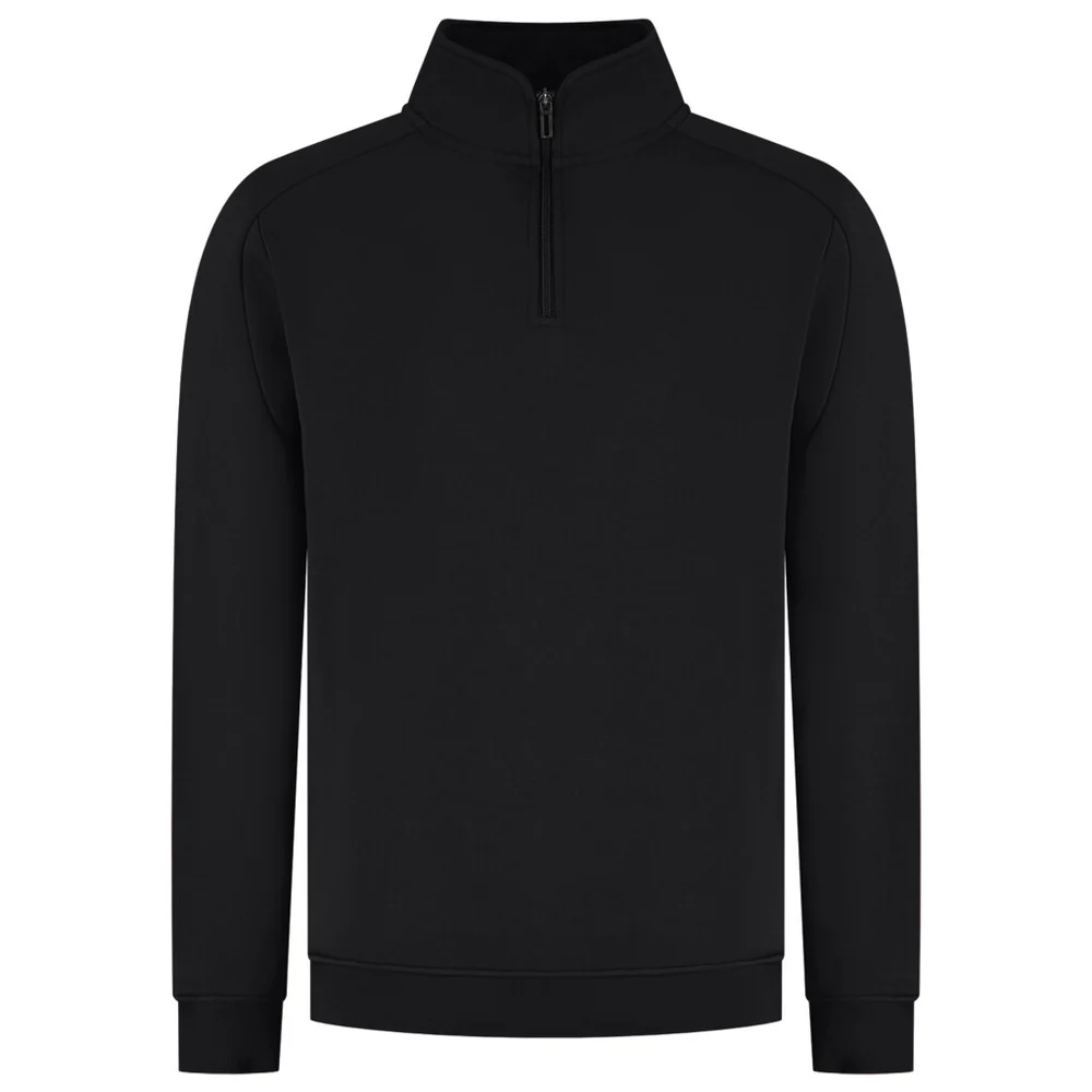 Sweater met Halve Rits Redefined Zwart
