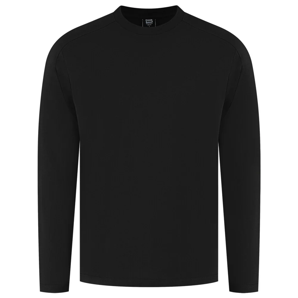 T-Shirt met Lange Mouw Redefined Zwart