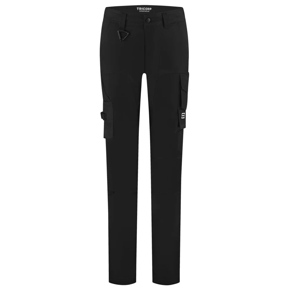 Werkbroek 2-Way Stretch Dames Redefined Zwart