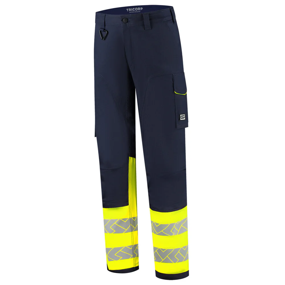 Werkbroek 2-Way Stretch High-Vis Redefined Ink/Fluo-Geel