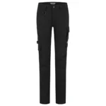 Werkbroek 4-Way Stretch Dames Redefined Zwart