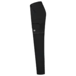 Werkbroek 4-Way Stretch Dames Redefined Zwart