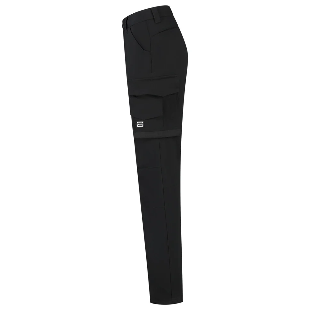 Werkbroek 4-Way Stretch Dames Redefined Zwart