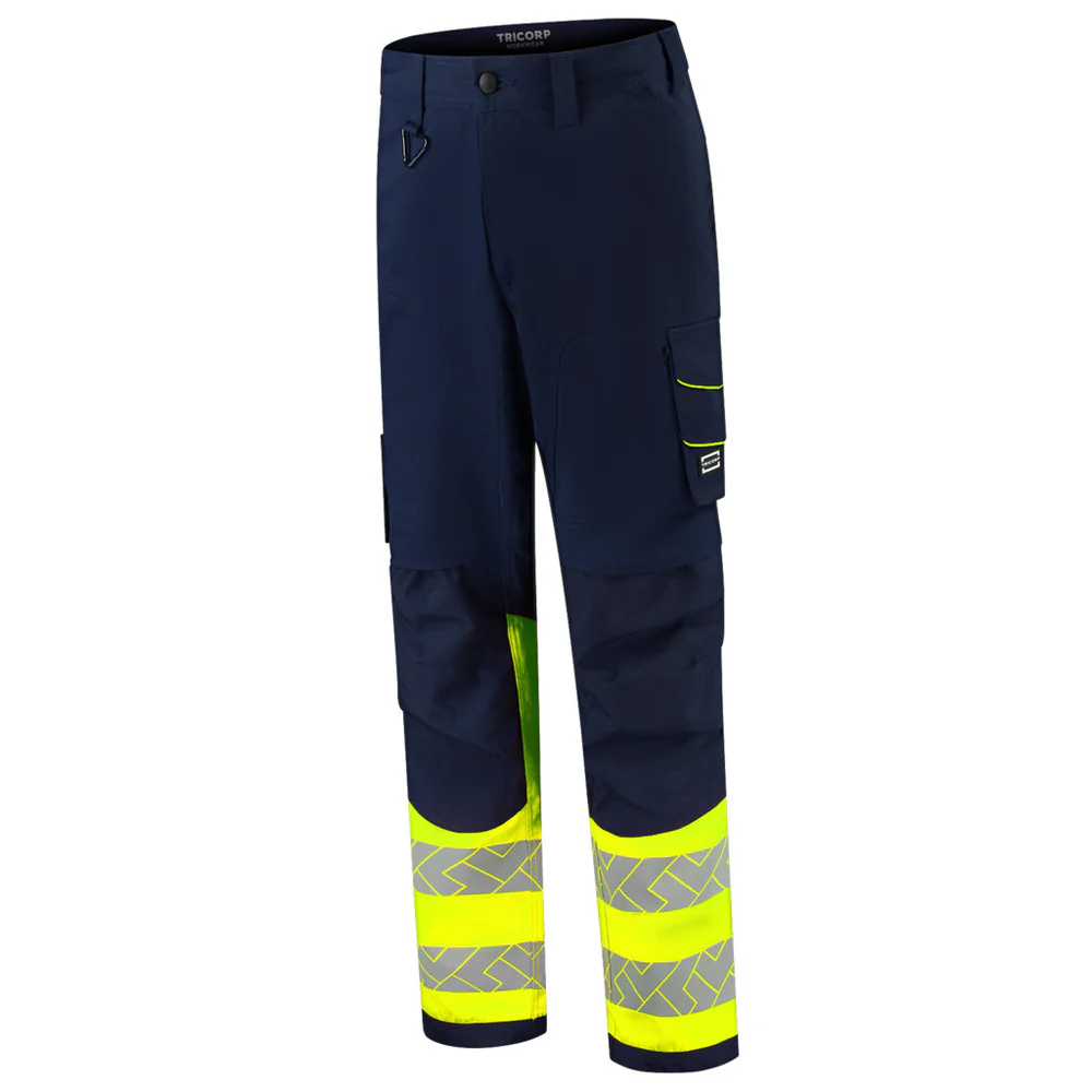Werkbroek Functional Stretch High Vis Redefined Ink/Fluo-Geel