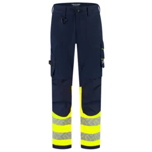 Werkbroek Functional Stretch High Vis Redefined Ink/Fluo-Geel
