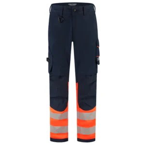 Werkbroek Functional Stretch High Vis Redefined Ink/Fluo-Oranje