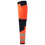 Werkbroek Functional Stretch High Vis Redefined Knieversterking Fluo-Oranje/Ink
