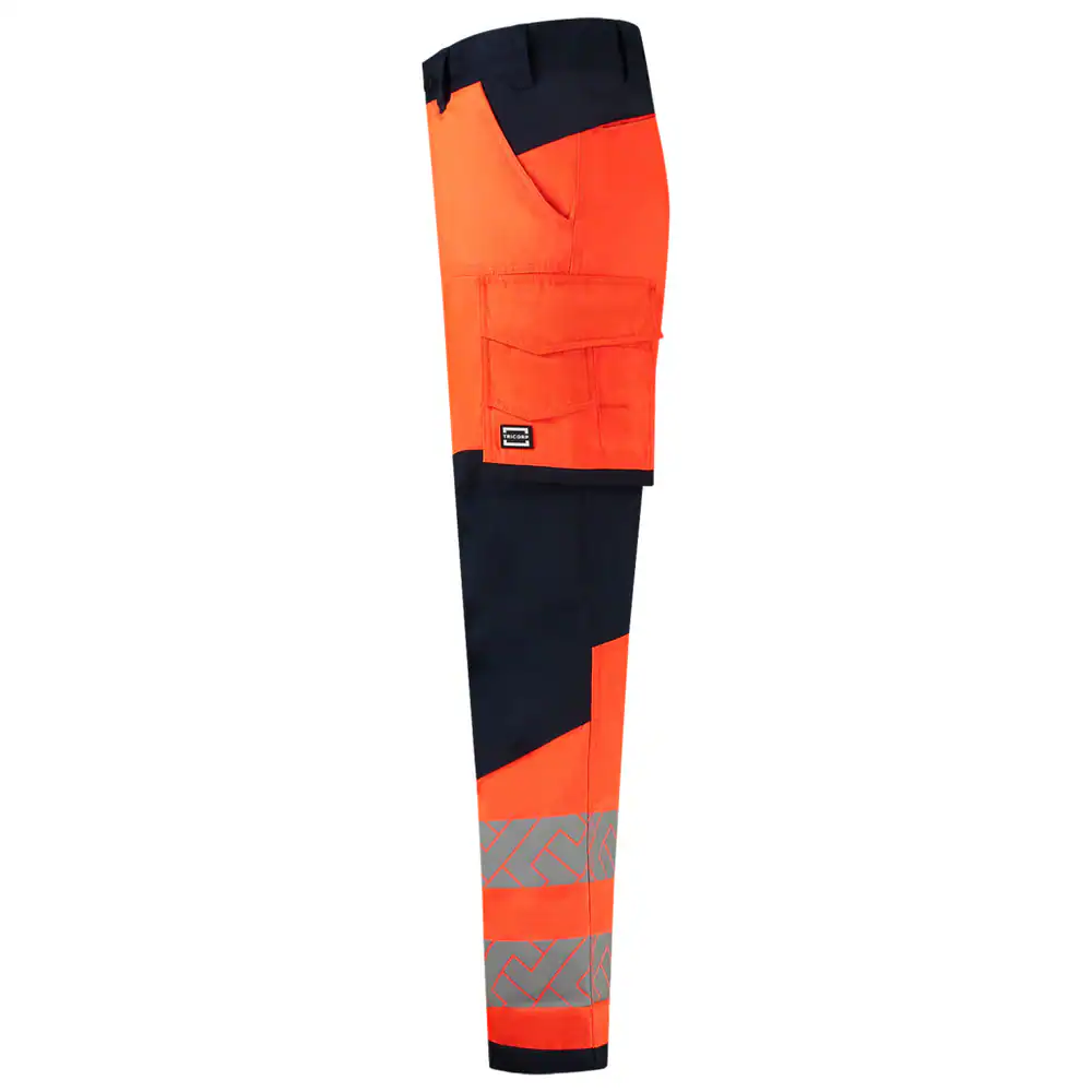 Werkbroek Functional Stretch High Vis Redefined Knieversterking Fluo-Oranje/Ink