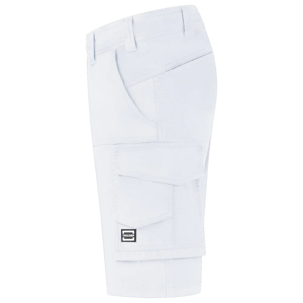 Werkbroek Functional Stretch Redefined Kort Wit