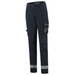 Werkbroek Functional Stretch Reflective Dames Redefined Ink/Fluo-Geel
