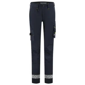 Werkbroek Functional Stretch Reflective Dames Redefined Ink/Fluo-Geel