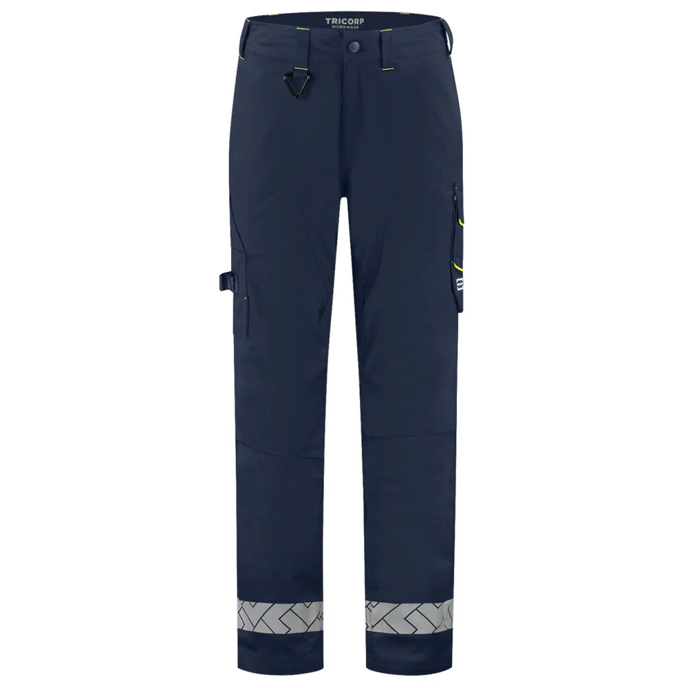 Werkbroek Functional Stretch Reflective Redefined Ink/Fluo-Geel