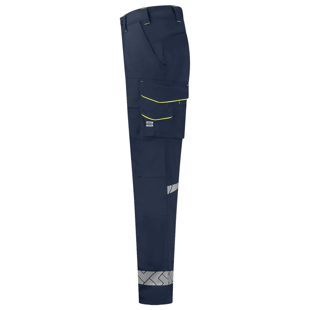 Werkbroek Functional Stretch Reflective Redefined Ink/Fluo-Geel