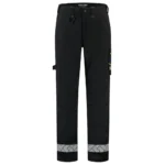 Werkbroek Functional Stretch Reflective Redefined Zwart/Fluo-Geel