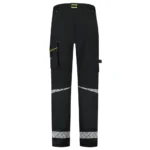 Werkbroek Functional Stretch Reflective Redefined Zwart/Fluo-Geel