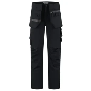 Werkbroek met Holsterzakken 4-Way Stretch Redefined Zwart