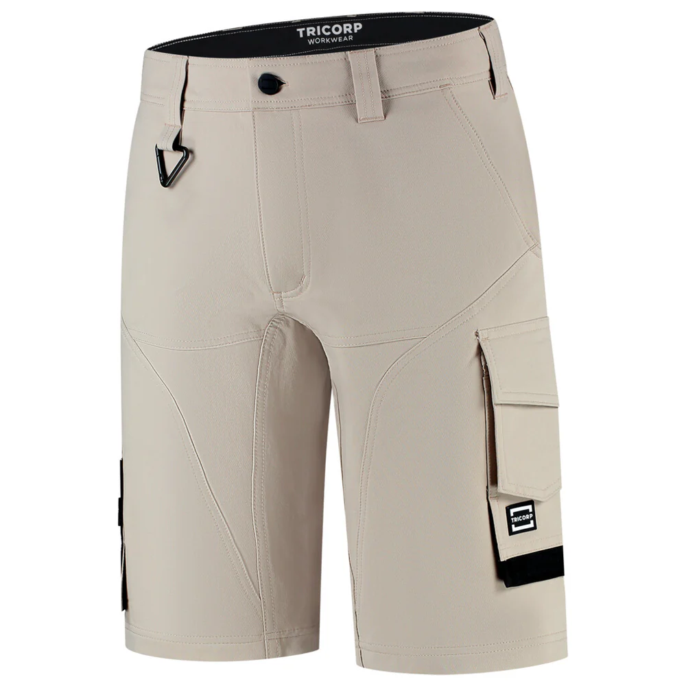 Werkshort 4-Way Stretch Redefined Sand