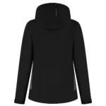 Winter Techshell Redefined Dames Zwart