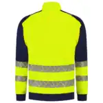 Zip Sweater High Vis Redefined Industrieel Wasbaar Fluo-Geel/Ink