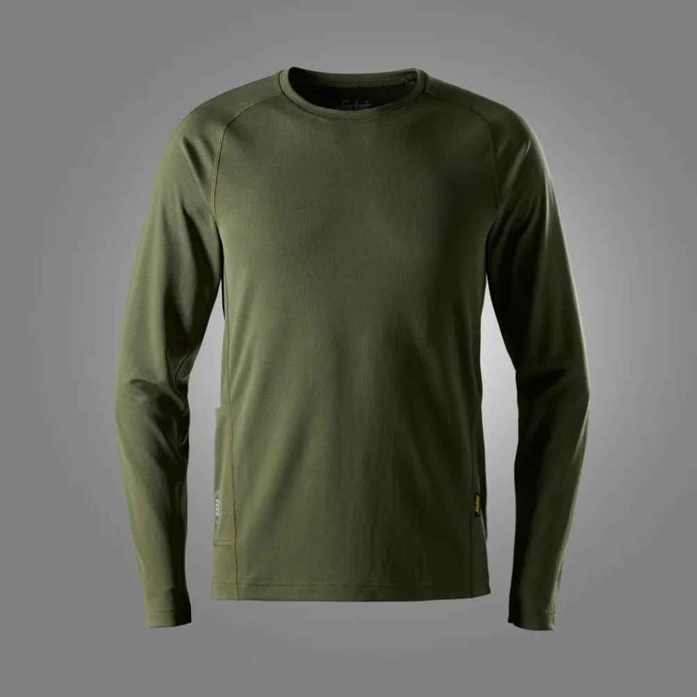 Stay Fresh Longsleeve T-shirt Kakigroen