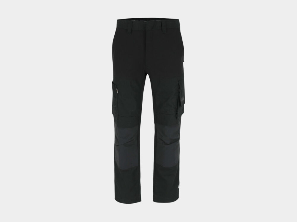 Hector Stretch Werkbroek met Kniezakken Zwart