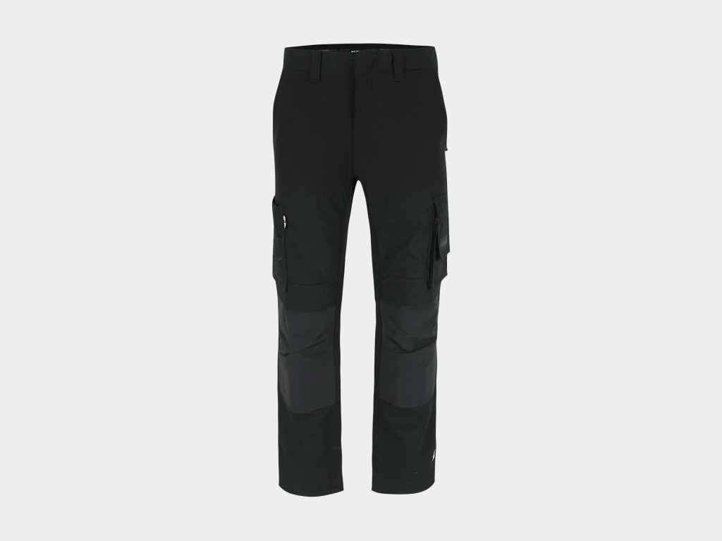 Hector Stretch Werkbroek met Kniezakken Zwart