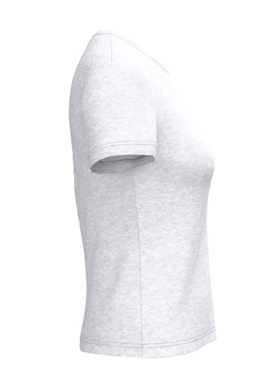 K380 Dames T-shirt Ronde Hals Korte Mouwen Ash Heather