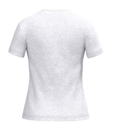 K380 Dames T-shirt Ronde Hals Korte Mouwen Ash Heather