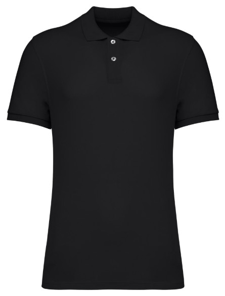 NS207 Ecologische Polo Heren Zwart