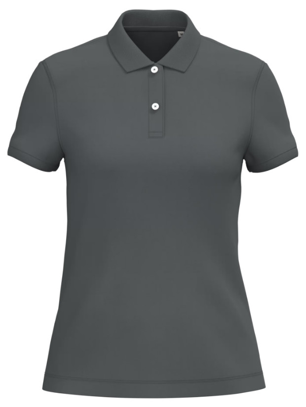 NS208 Ecologische Damespolo Iron Grey