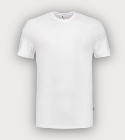 T-shirt 200 Gram 60°C Wasbaar Wit