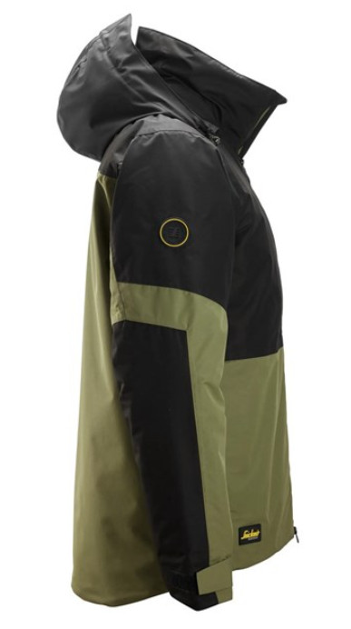 1104 AllroundWork Waterdichte Geïsoleerde Werkjas Khaki