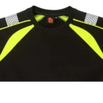 6127BP Sweatshirt Omnio Black/Yellow