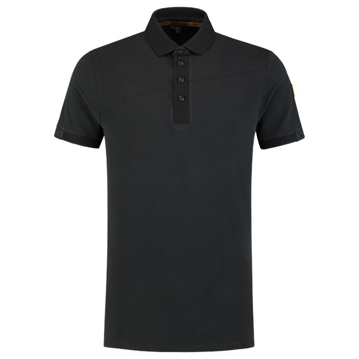Poloshirt Premium Naden Heren Black