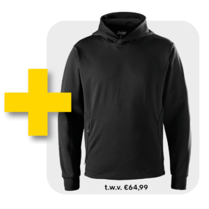 Snickers Hoodie Zwart jassen-actie
